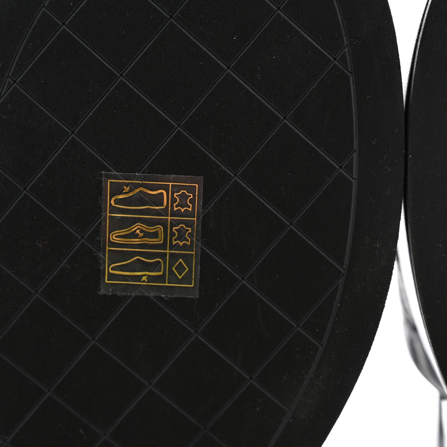 Lambskin Quilted CC Platform Sandals 39 Black