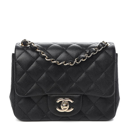 Chanel Caviar Quilted Mini Square Flap Black 1 of 9