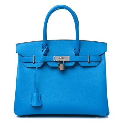 Hermes Epsom Birkin 30 Bleu Zanzibar 1 of 10