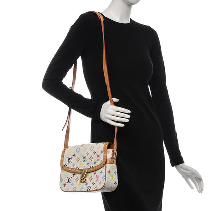 Louis Vuitton Monogram Multicolor Sologne White 2 of 9