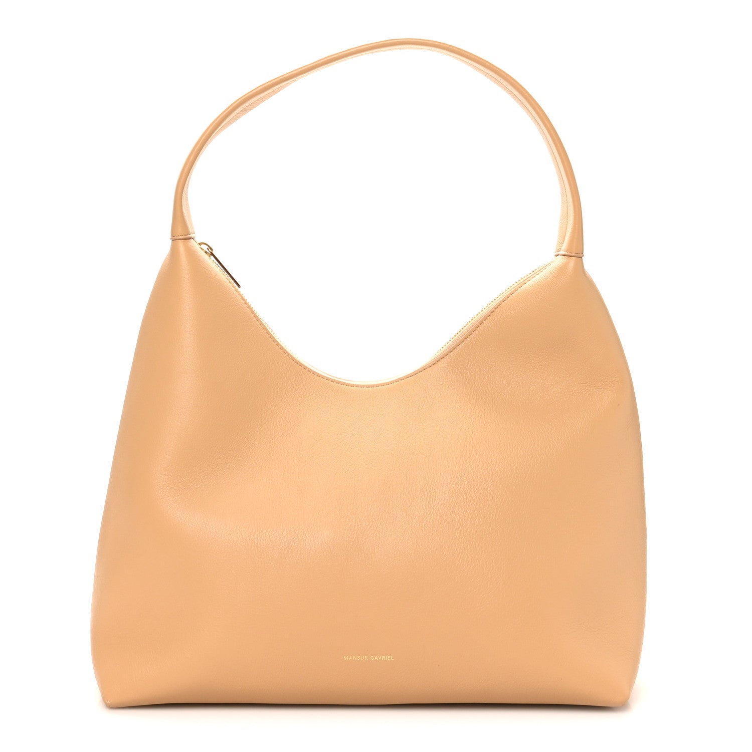 Mansur Gavriel Calfskin Mini Candy Hobo Sand 1 of 9