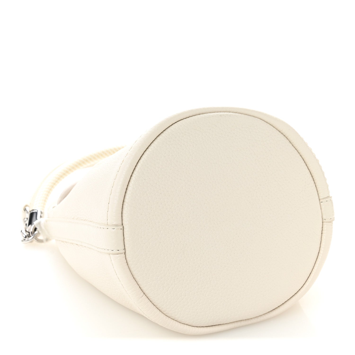 Marc Jacobs Grained Calfskin The Bucket Bag Cotton 4 of 11