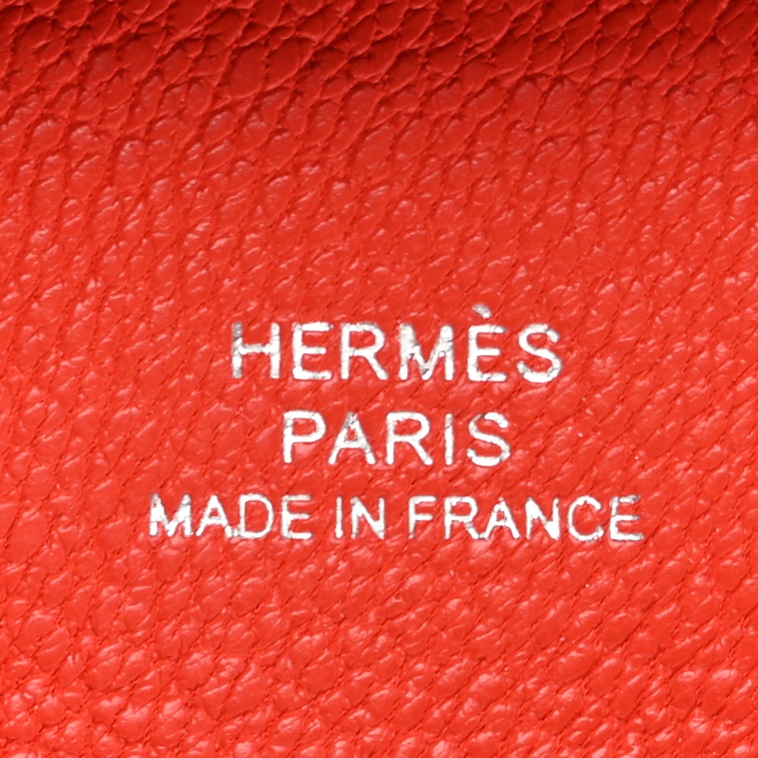 Hermes Ostrich Bastia Coin Purse Capucine 6 of 8