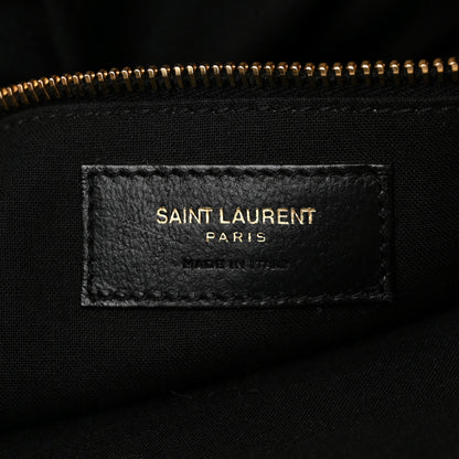 Saint Laurent Linen Calfskin Rive Gauche Tote Natural 6 of 10