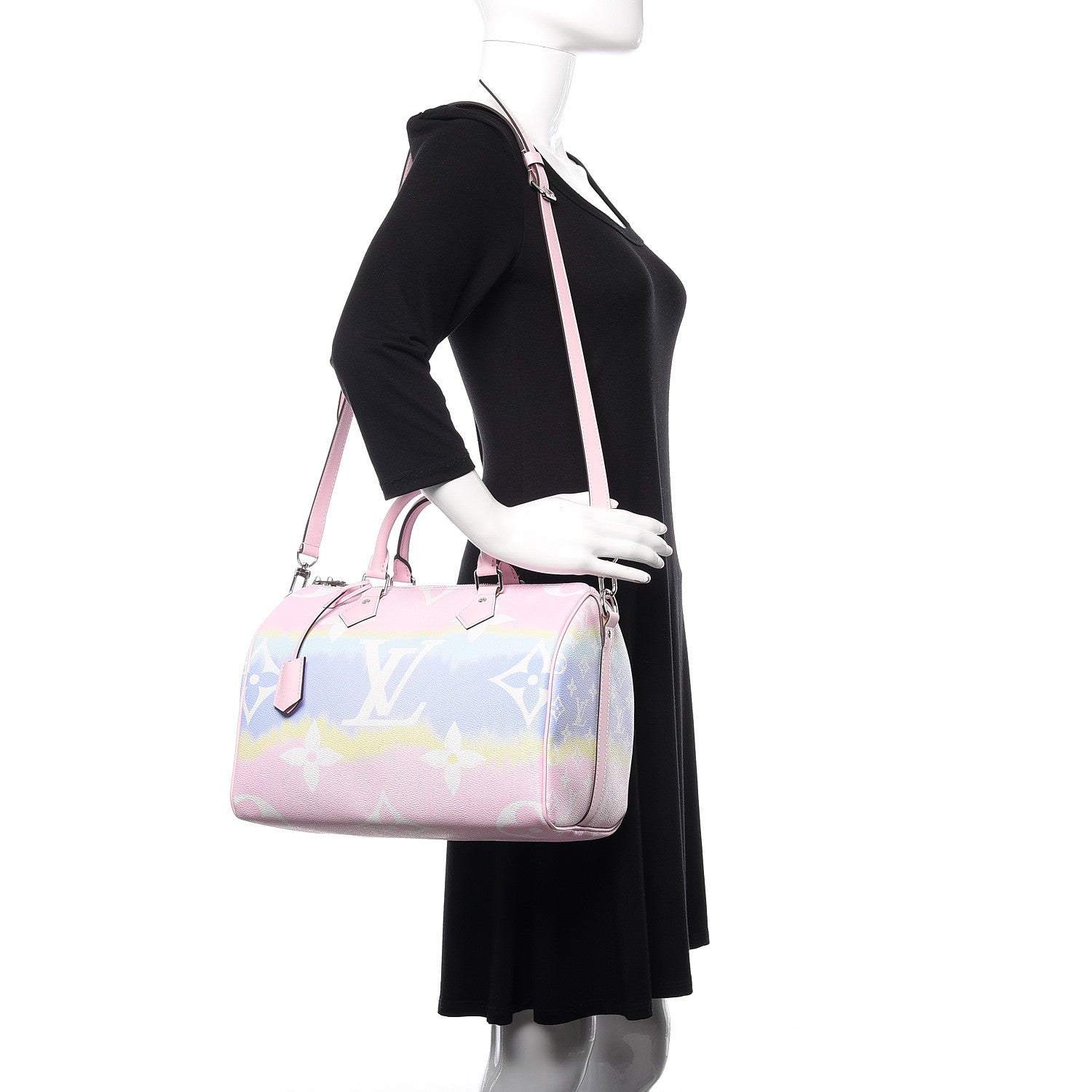 Louis Vuitton Monogram Escale Speedy Bandouliere 30 Pastel 2 of 11