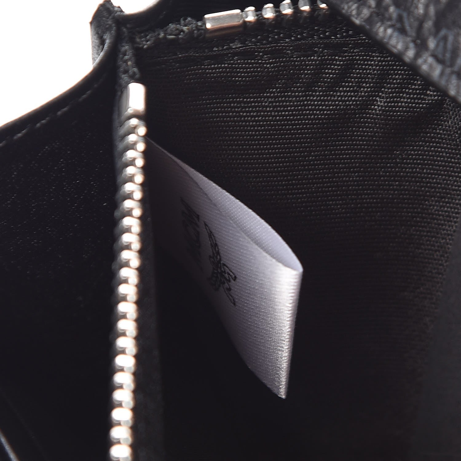 MCM Visetos Large Patricia Wallet On Chain Black 6 of 8