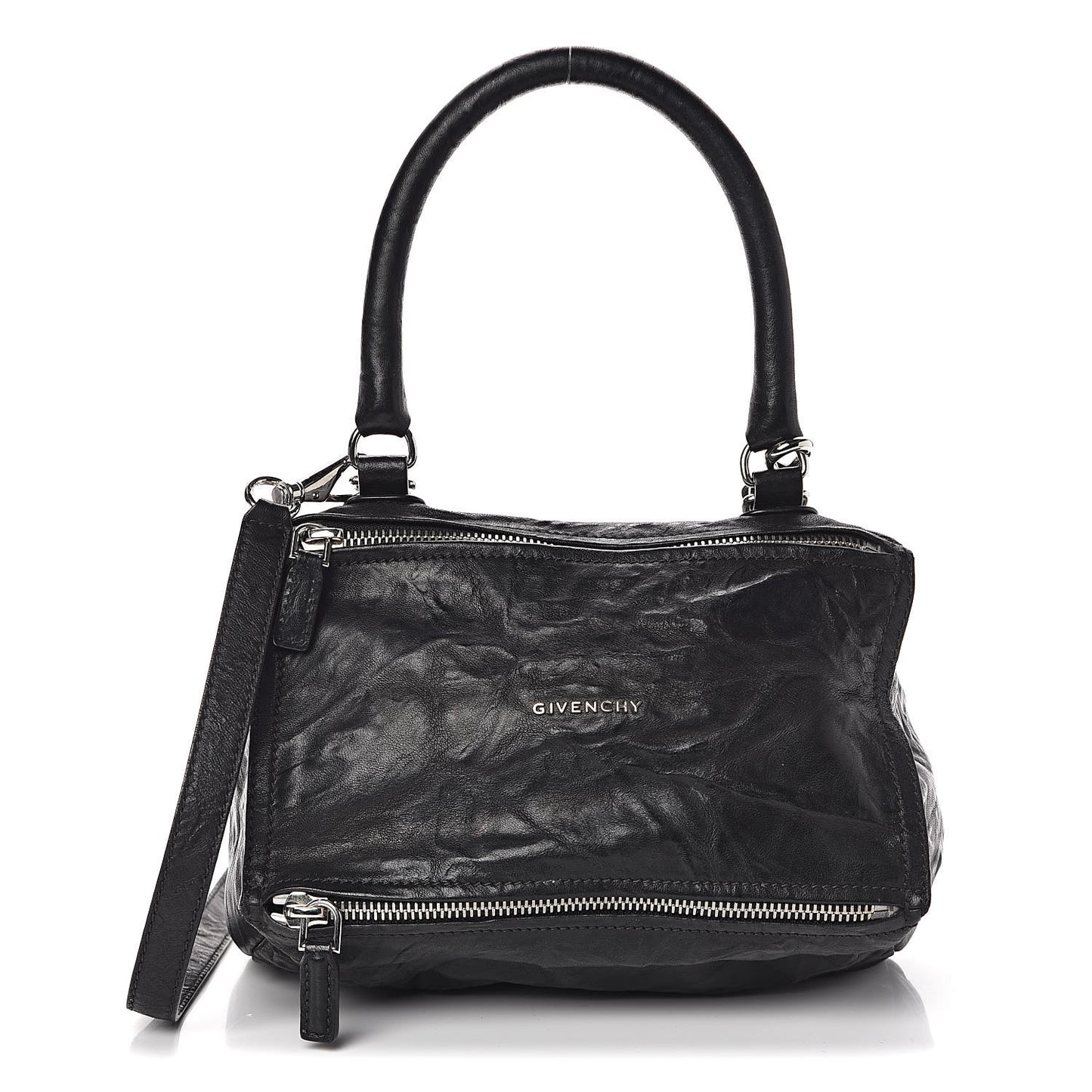 Tumbled Sheepskin Small Pandora Black