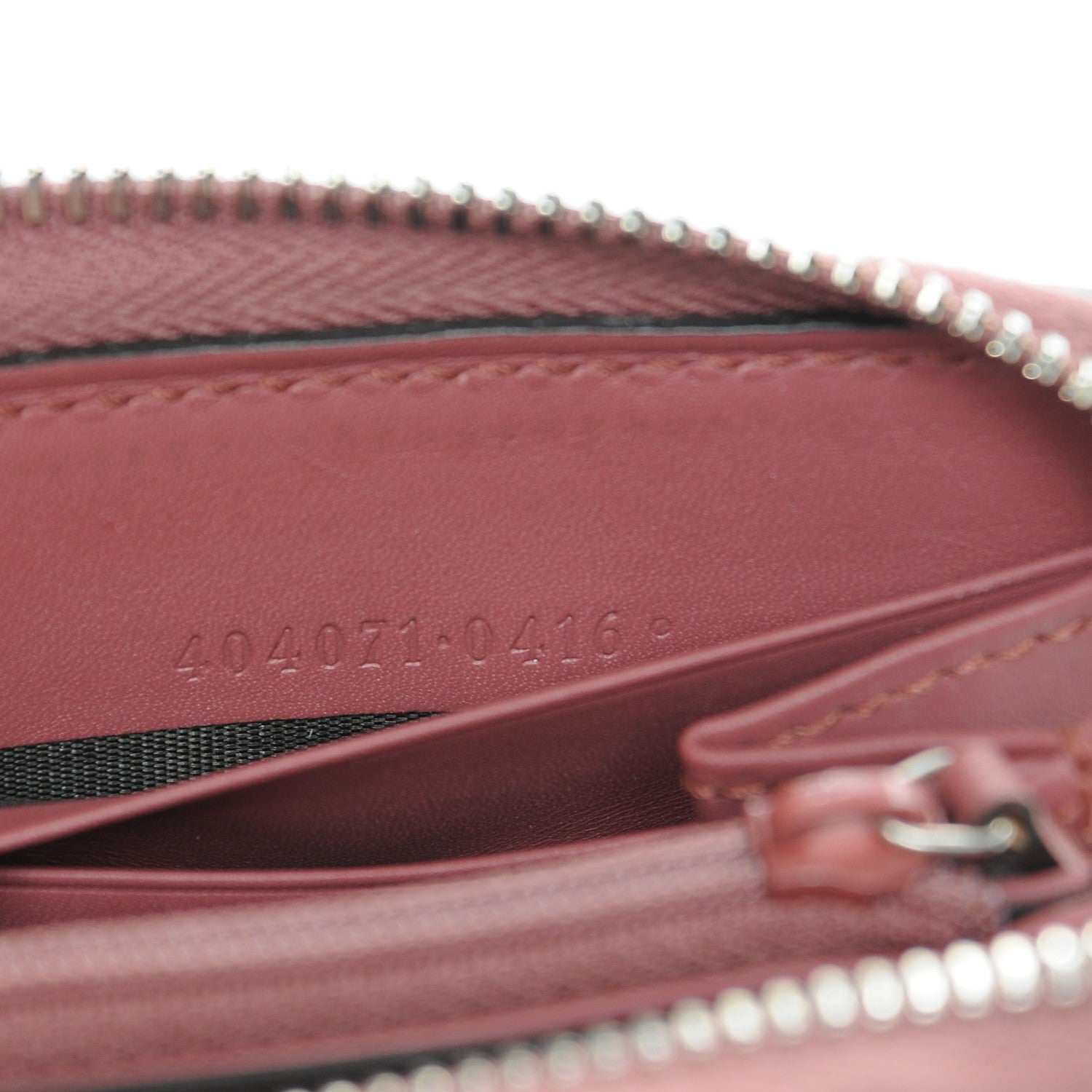 Gucci GG Supreme Monogram Blooms Zip Around Wallet Beige Multicolor Dry Rose 7 of 7