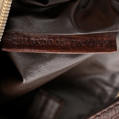 Fendi Zucchino Small Pochette Tobacco 7 of 13