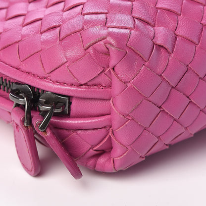 Bottega Veneta Nappa Intrecciato Pillow Crossbody Messenger Peony 9 of 15