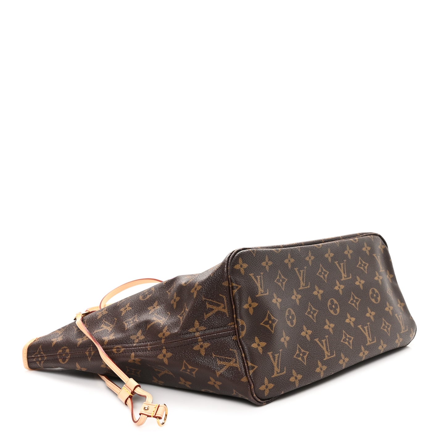 Monogram Saint Barth V Neverfull MM Hot Pink