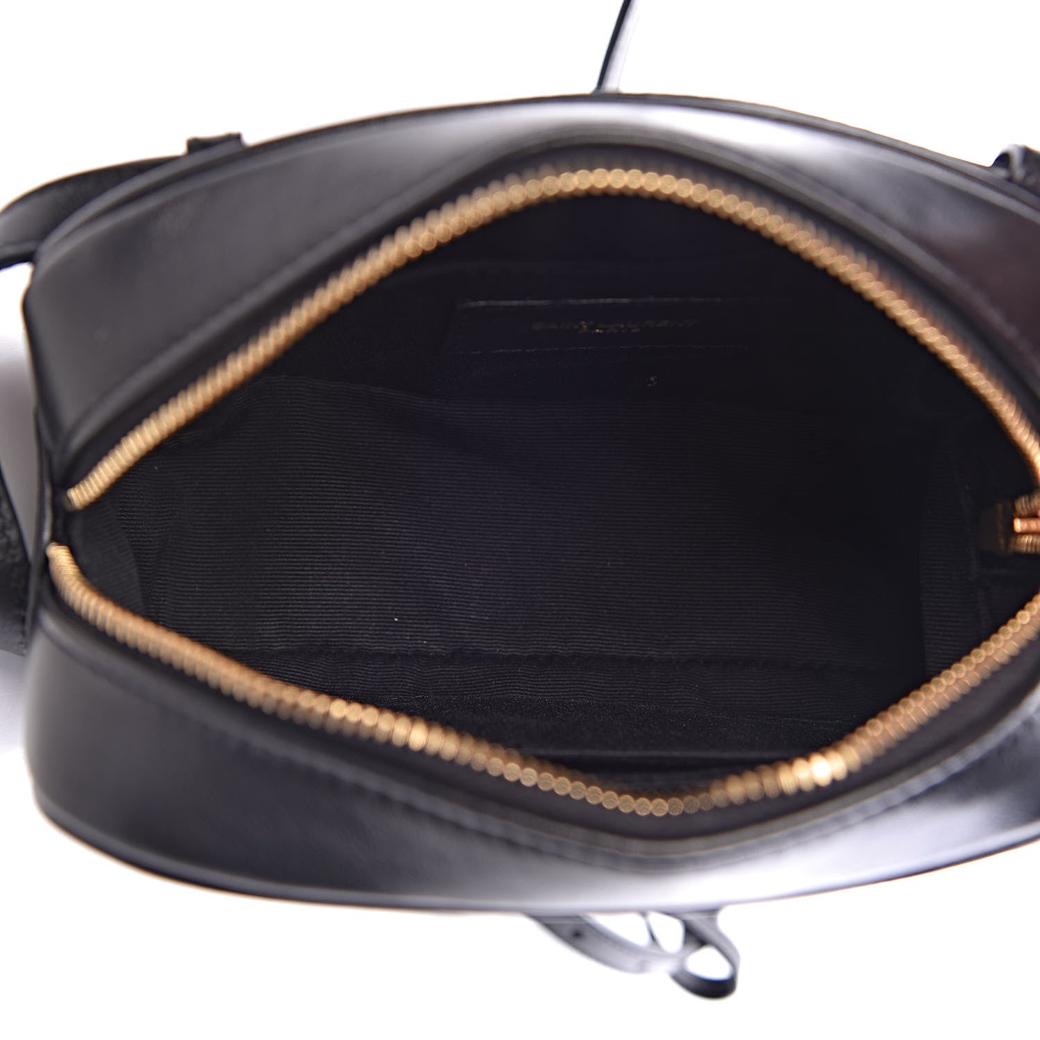 Saint Laurent Calfskin Matelasse Monogram Lou Belt Bag Black 5 of 9