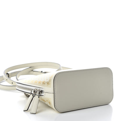 Gucci X SEGA Calfskin GUCCY Stars Mini Dome Shoulder Bag Mystic White Gold 4 of 10