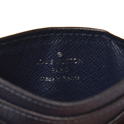 Louis Vuitton Epi Neo Porte-Cartes Card Holder Navy 6 of 6