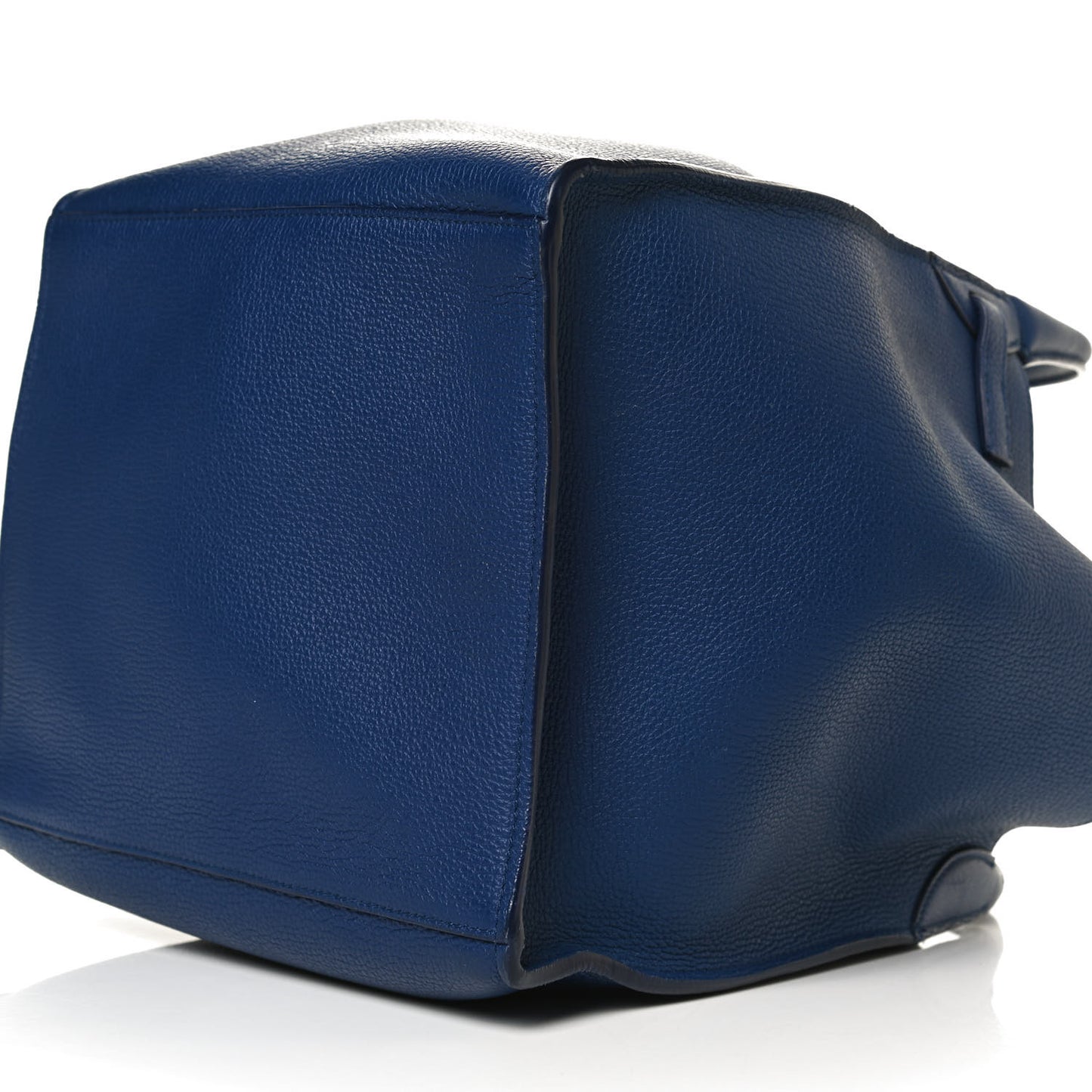Supple Grained Calfskin Small Big Bag Cobalt