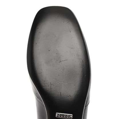 Gucci Calfskin Horsebit Loafers 36.5 Black 11 of 12