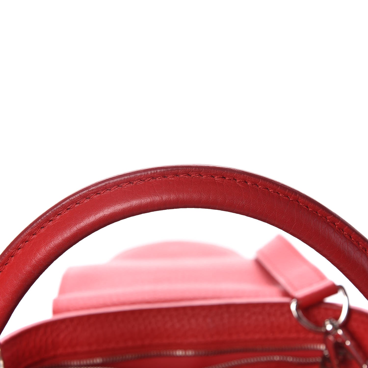 Louis Vuitton Taurillon Capucines BB Rubis 12 of 14
