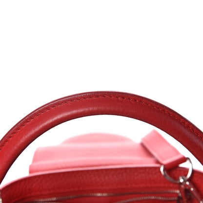 Louis Vuitton Taurillon Capucines BB Rubis 12 of 14