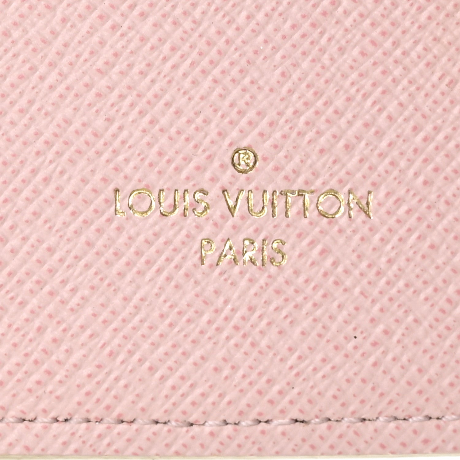 Louis Vuitton Damier Azur Victorine Wallet Rose Ballerine 7 of 8
