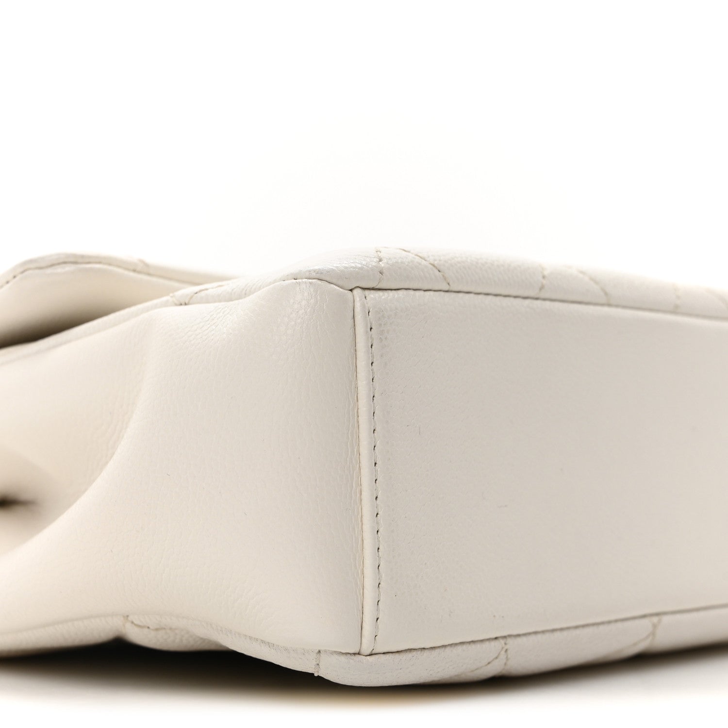 Chanel Caviar Quilted My Everything Flap White Black 9 of 10