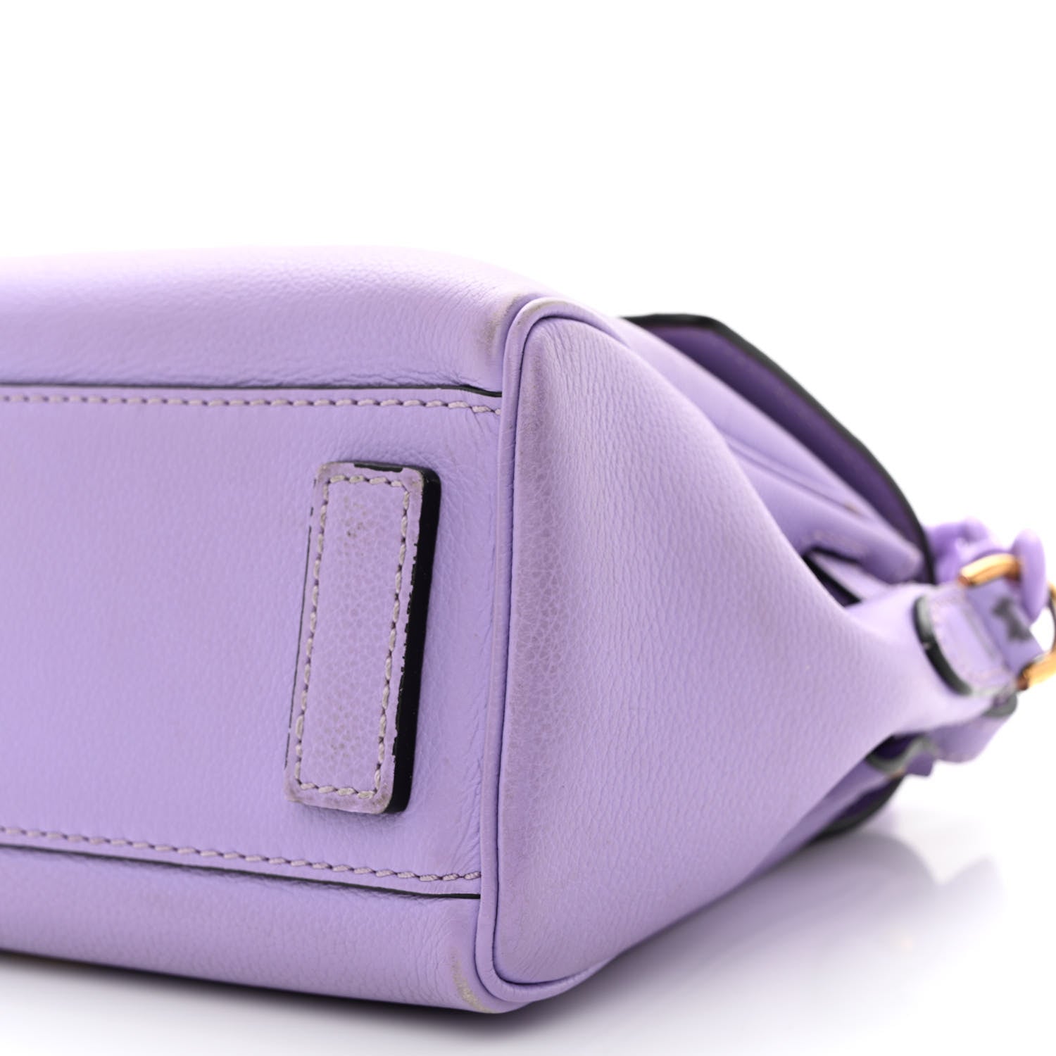 Versace Calfskin Medusa Small Top Handle Handbag Lilac 11 of 17