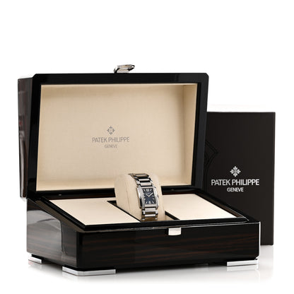Patek Philippe Stainless Steel Diamond 25mm Twenty-4 Quartz Watch Blue 4910/1200A-001 6 of 6