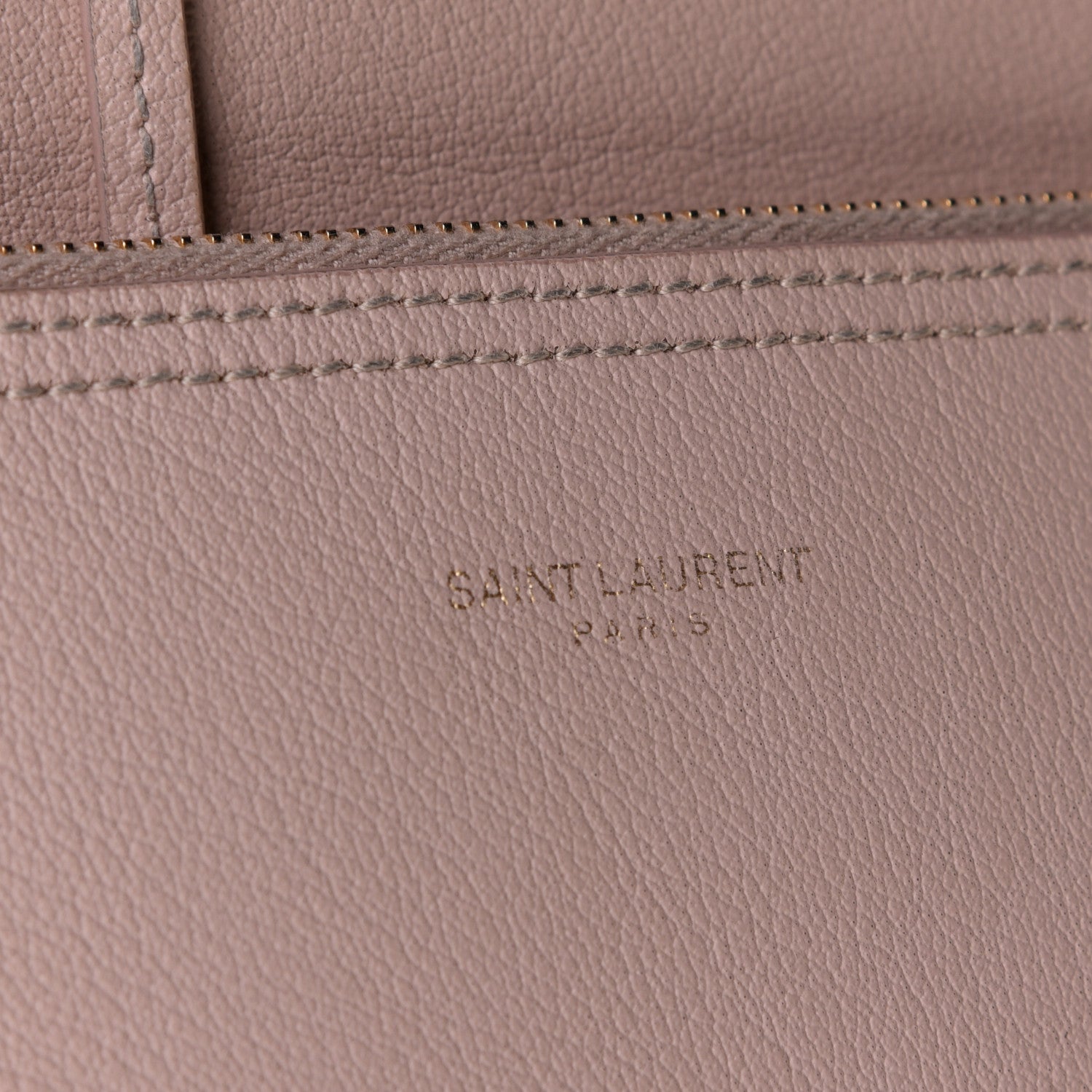 Saint Laurent Calfskin Large Shopping Tote Nude Powder 5 of 13