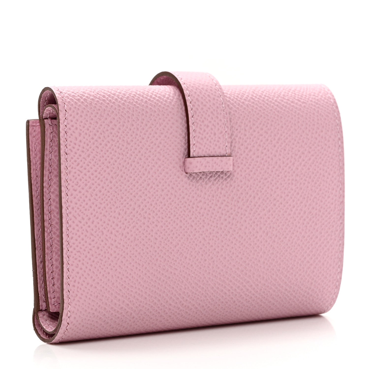 Hermes Epsom Tri-Fold Compact Bearn Wallet Mauve Sylvester 3 of 6