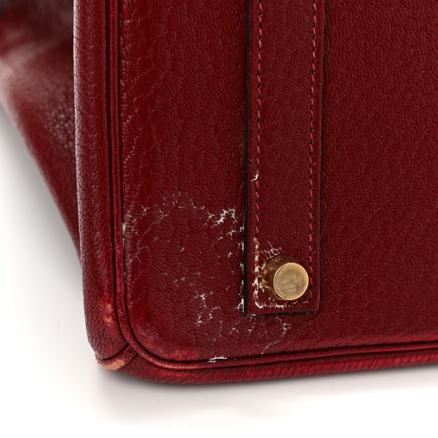 Hermes Chevre de Coromandel Birkin 35 Rouge H 19 of 20