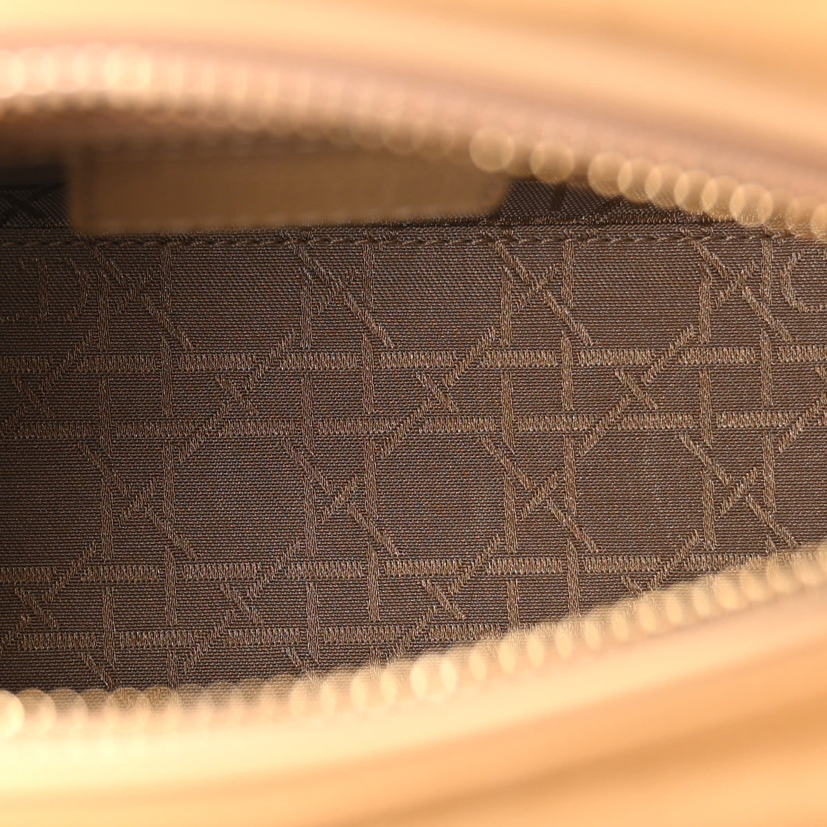 Christian Dior Patent Cannage Medium Lady Dior Beige 5 of 10