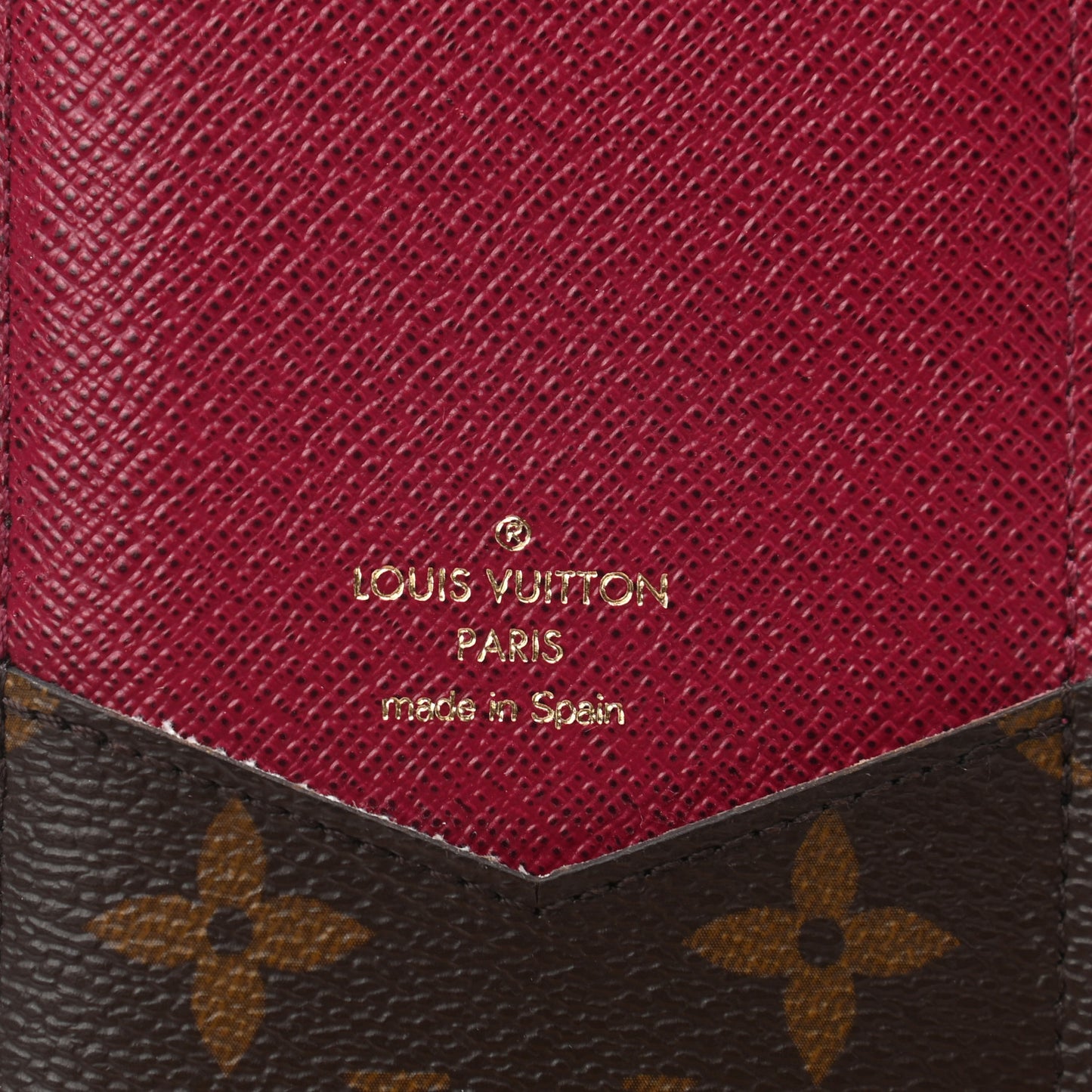 Monogram iPhone X Folio Case Fuchsia