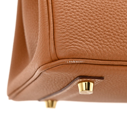 Hermes Togo Birkin 25 Gold 11 of 12