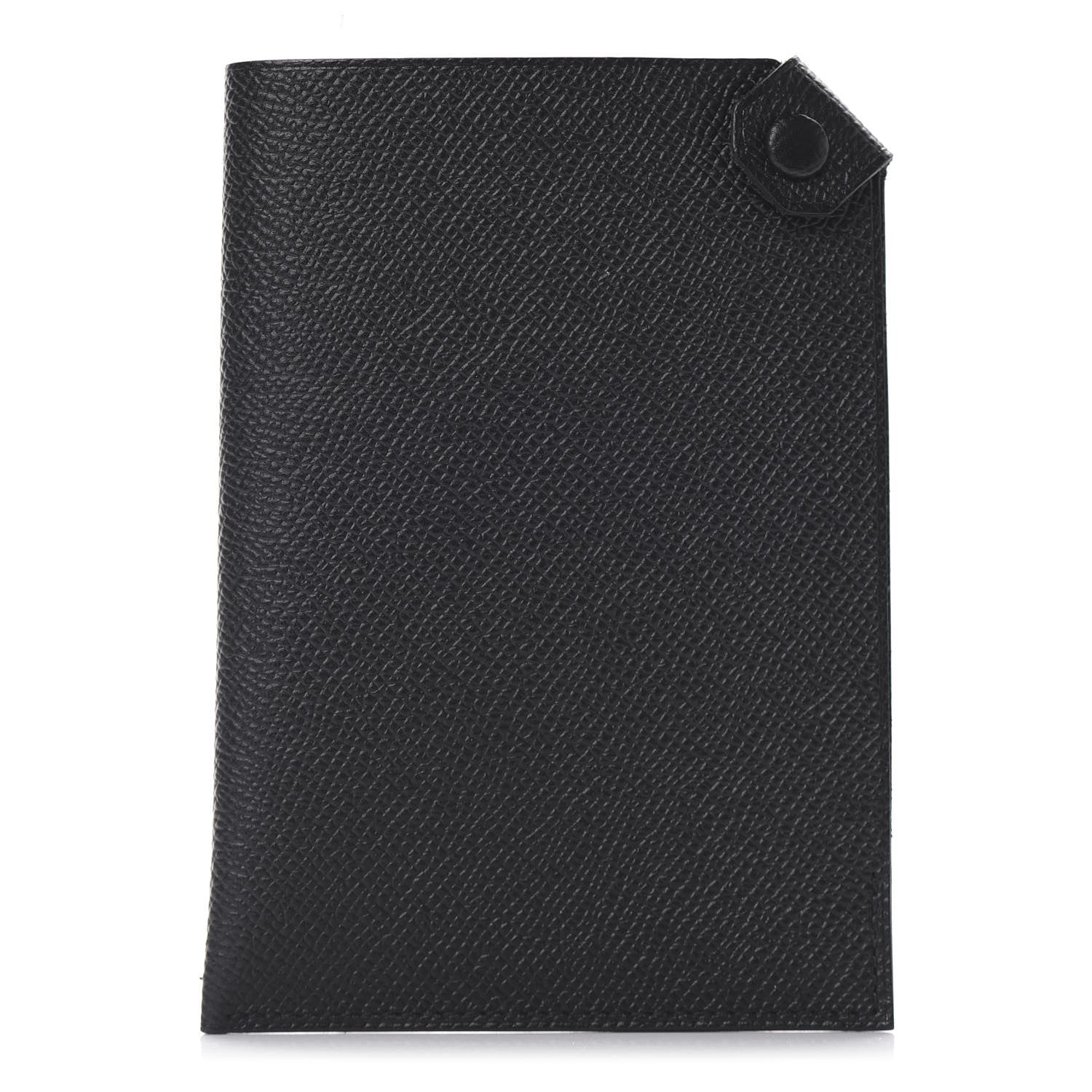 Hermes Epsom Tarmac PM Passport Holder Black 1 of 7