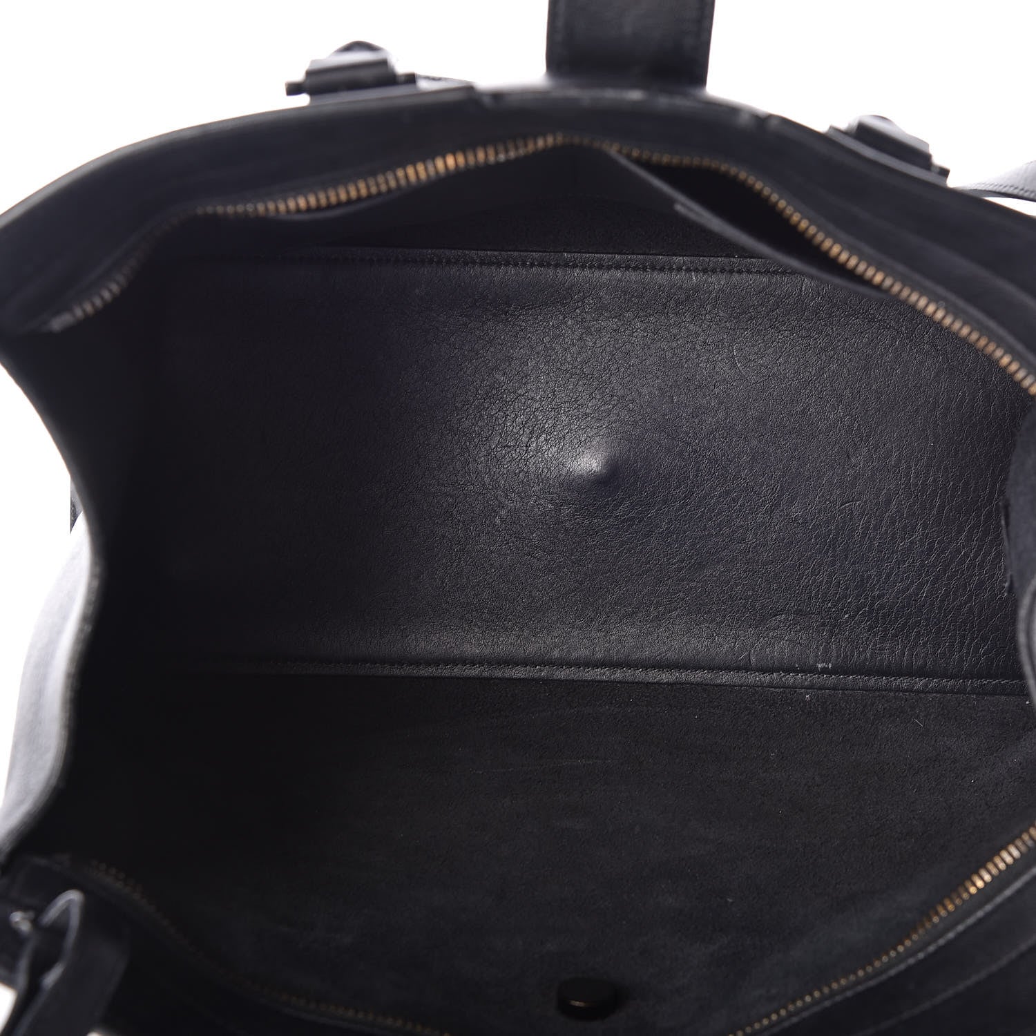 Saint Laurent Smooth Calfskin Small Monogram Cabas Black 6 of 15