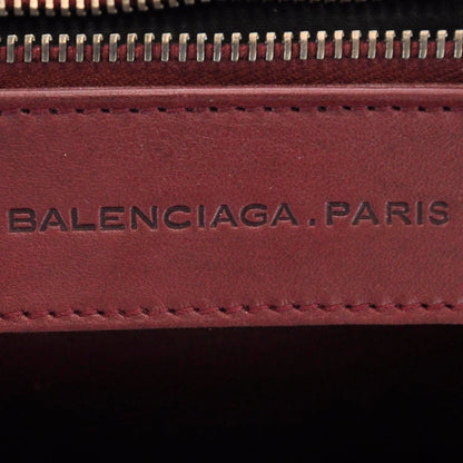 Balenciaga Leather Messenger Bag Red 5 of 7