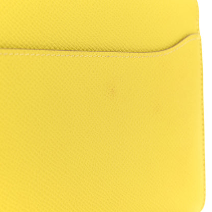 Hermes Epsom Constance Long Wallet Lime 8 of 10