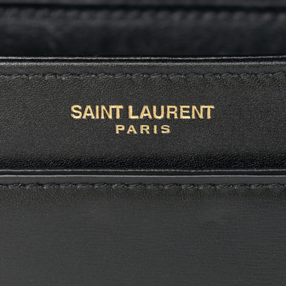 Saint Laurent Smooth Calfskin Small Solferino Satchel Black 6 of 13