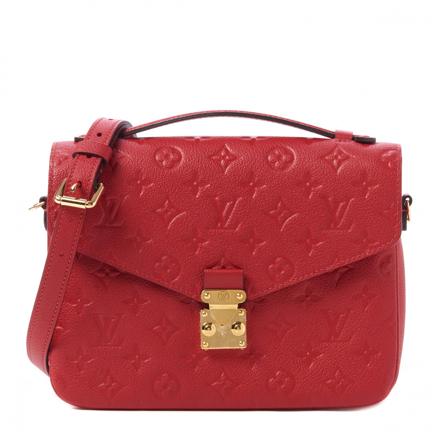 Louis Vuitton Empreinte Pochette Metis Scarlet 1 of 8