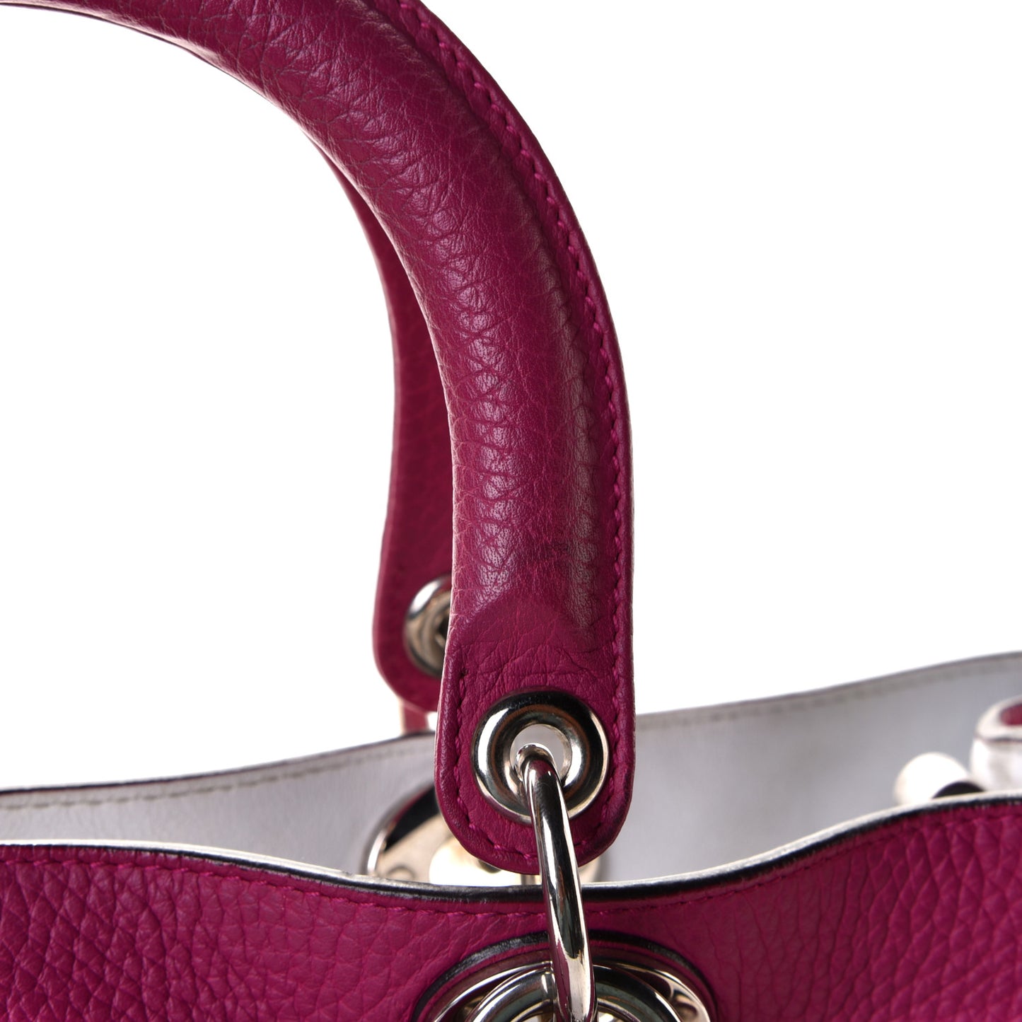 Calfskin Medium Diorissimo Bag Toxic Purple