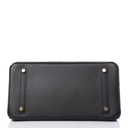 Hermes Epsom Birkin 30 Black 6 of 30