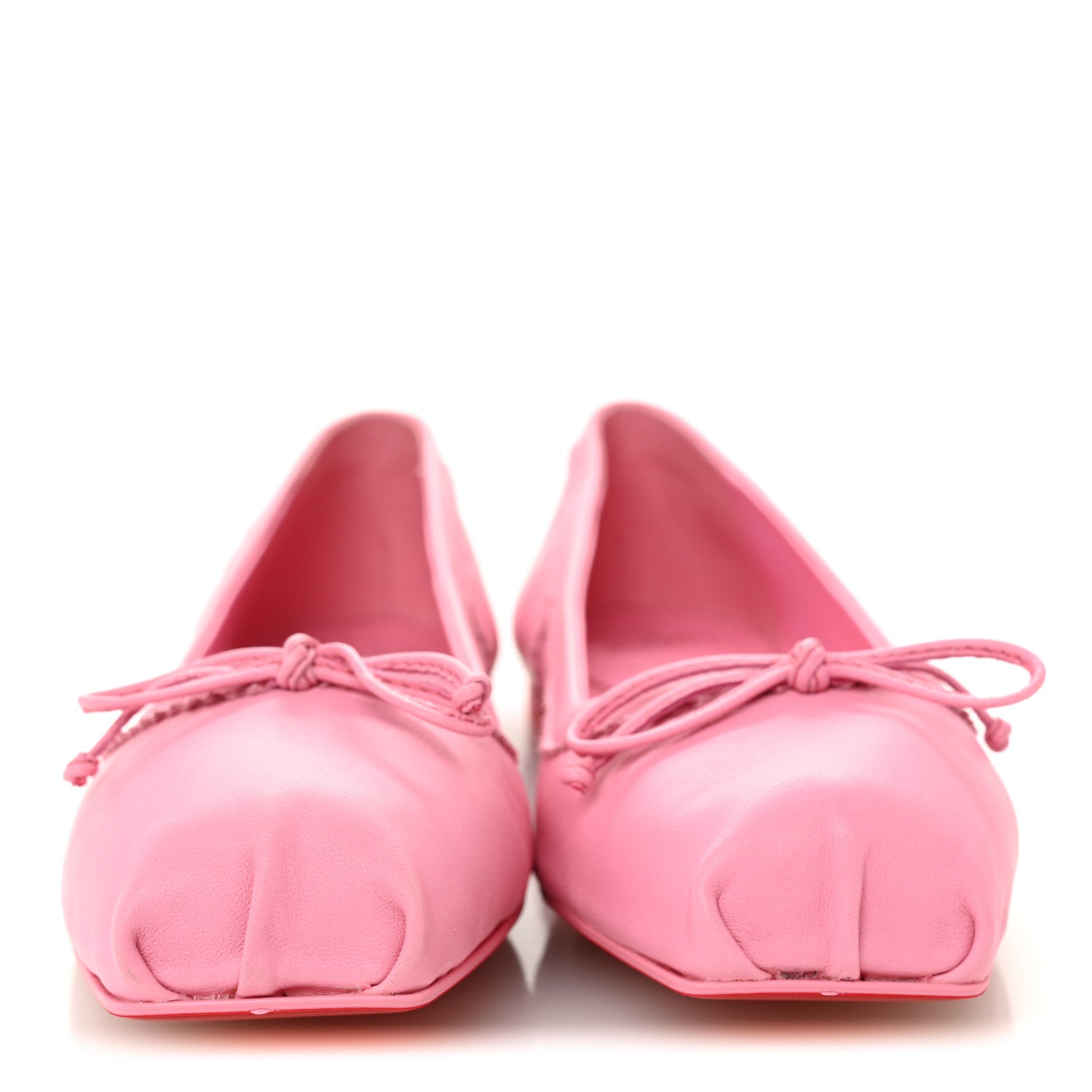 Christian Louboutin Nappa Mamadrague Flats 38 Calipso 3 of 9