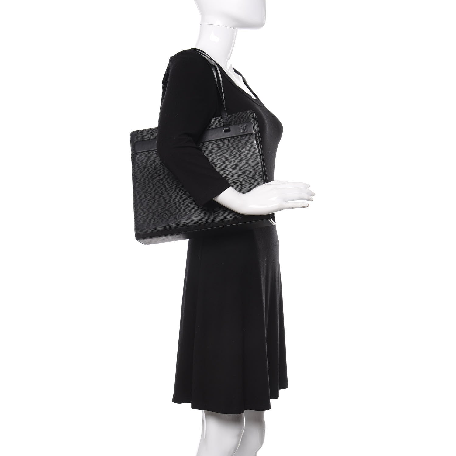 Louis Vuitton Epi Croisette PM Black 2 of 14