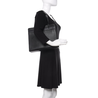 Louis Vuitton Epi Croisette PM Black 2 of 14