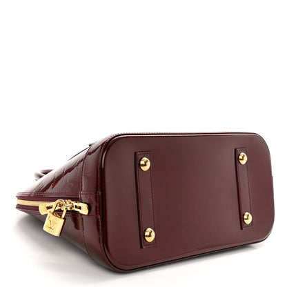 Louis Vuitton Vernis Alma PM Rouge Fauviste 4 of 9