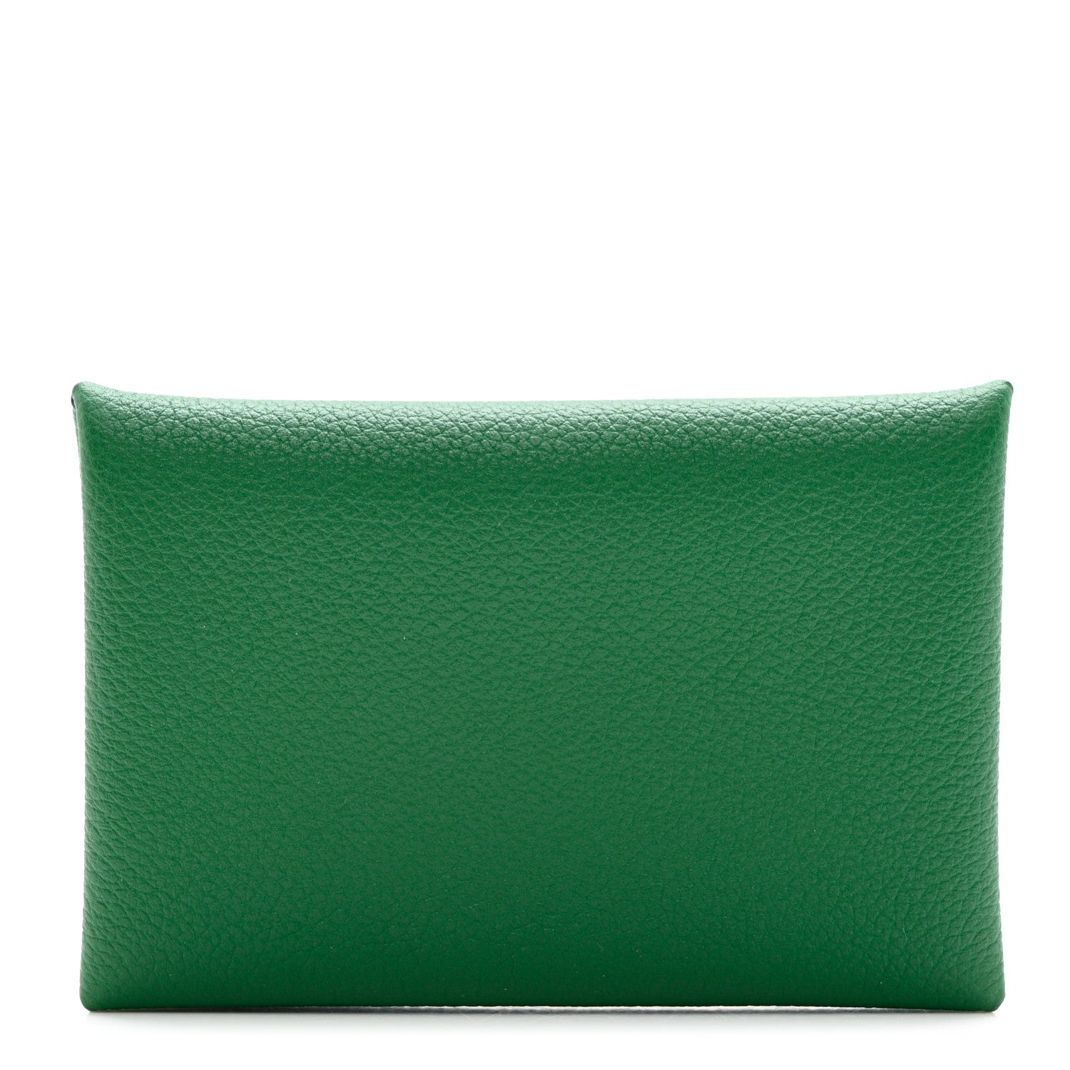 Hermes Evercolor Calvi Card Case Vert Vertigo 1 of 6