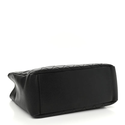 Chanel Caviar Quilted Grand Shopping Tote GST Black 4 of 10