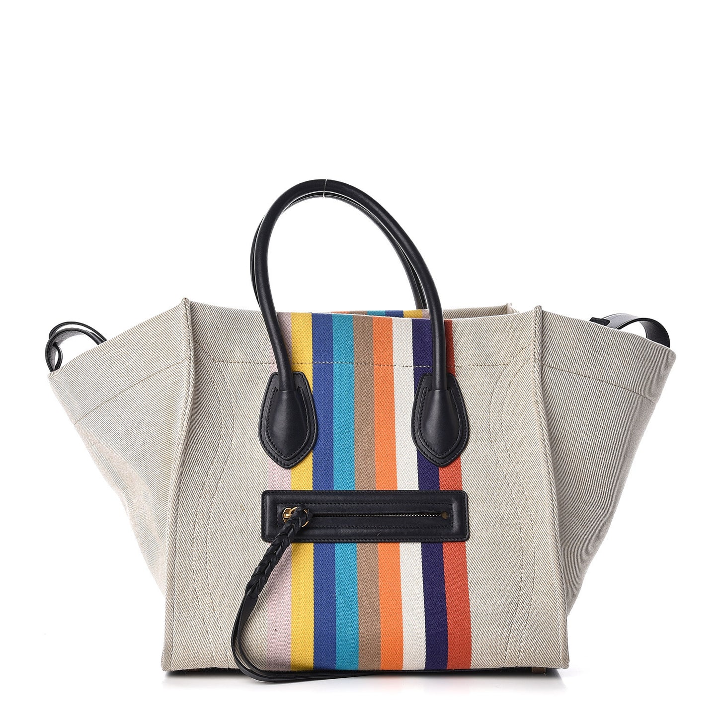 Cotton Canvas Medium Phantom Luggage Multicolor