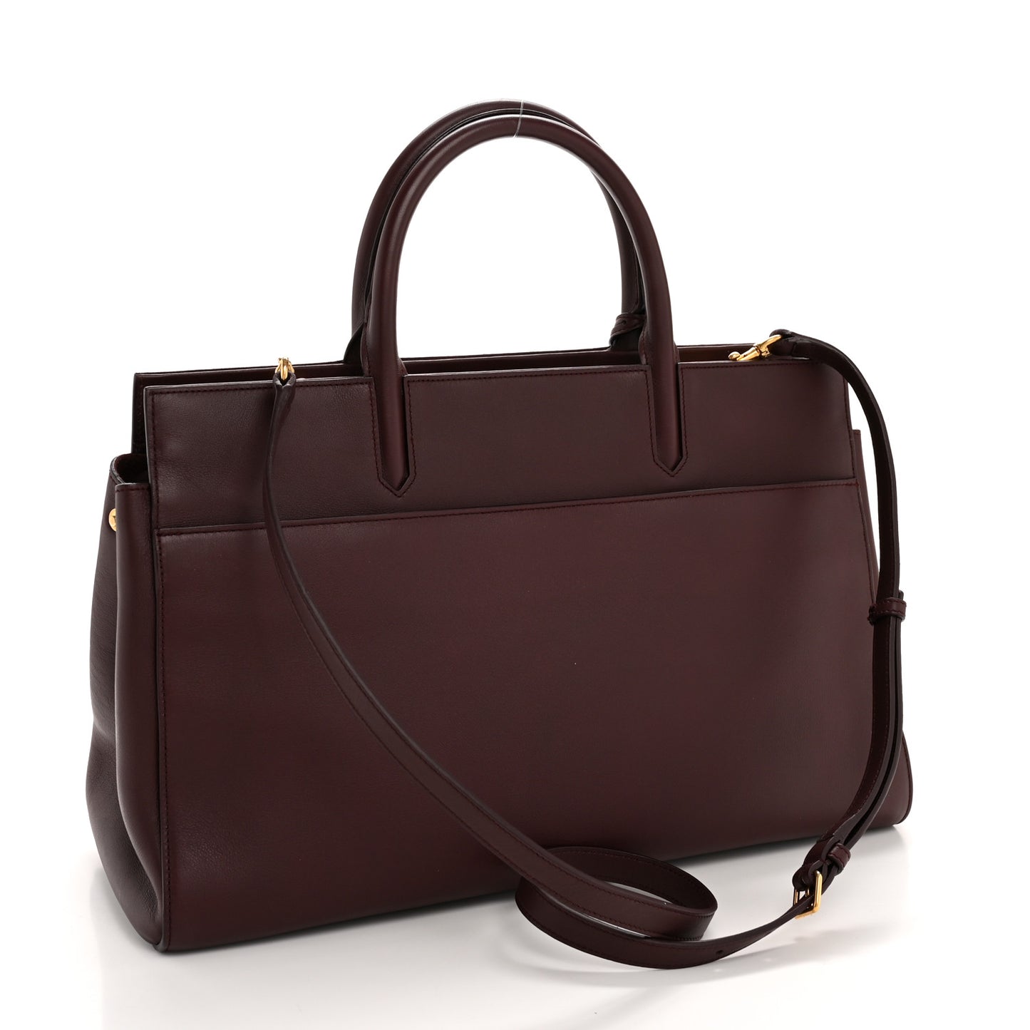Calfskin Medium Rive Gauche Cabas Amaranto