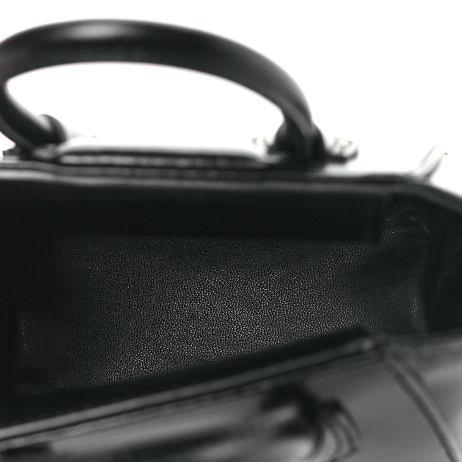 Givenchy Shiny Lord Calfskin Micro Antigona Black 5 of 10