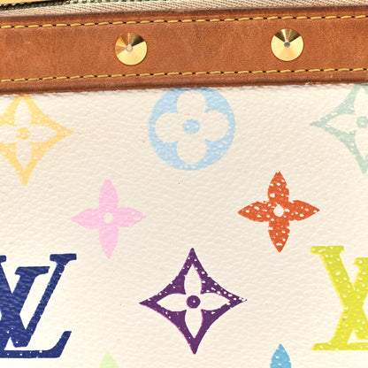 Louis Vuitton Monogram Multicolor Pochette Accessories White 7 of 19